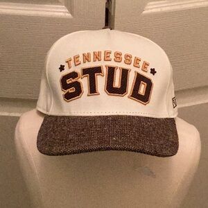 NWT Awesome “ Tennessee  Stud “ Adjustable Unisex Cap So Much FUN To Wear